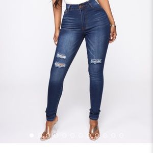 fashion nova high waisted jeans
